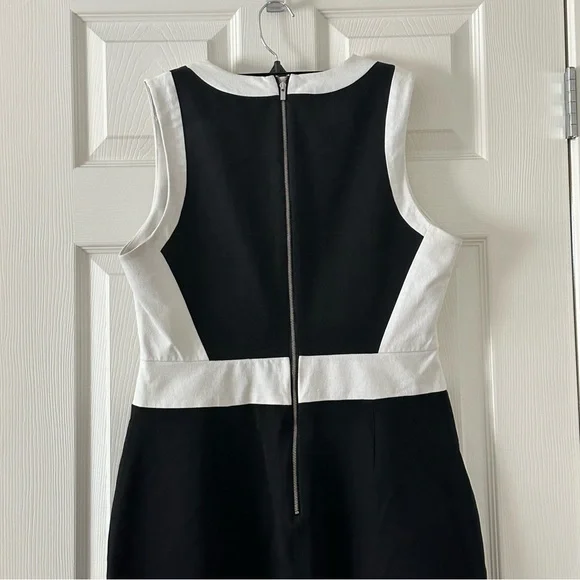 Slimming color block dress - Picture 4 of 6